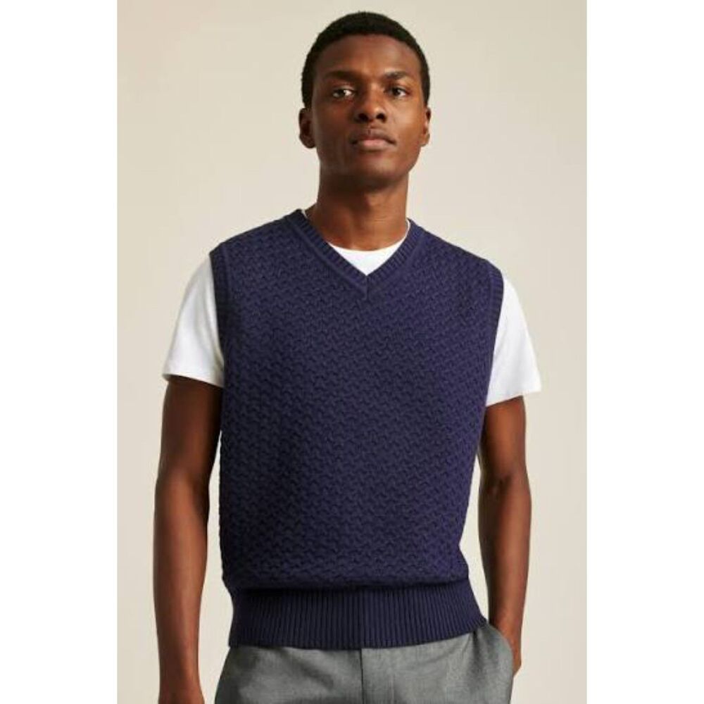 Bonobos Vest Medium Navy